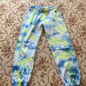 Aviator Nation tie dyed sweatpants